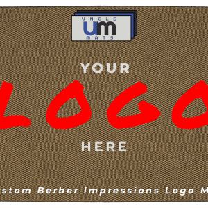 Custom Berber Impressions Logo Mat